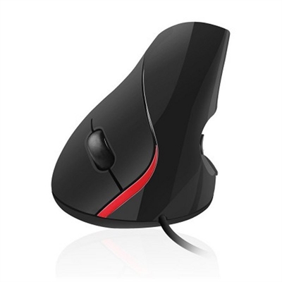 EWENT EW3156 Raton Ergonomico USB Negro